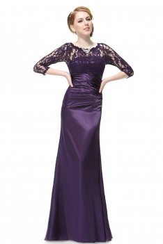 Dark Purple Short Dress