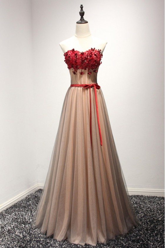 Red and Black Prom Dresses