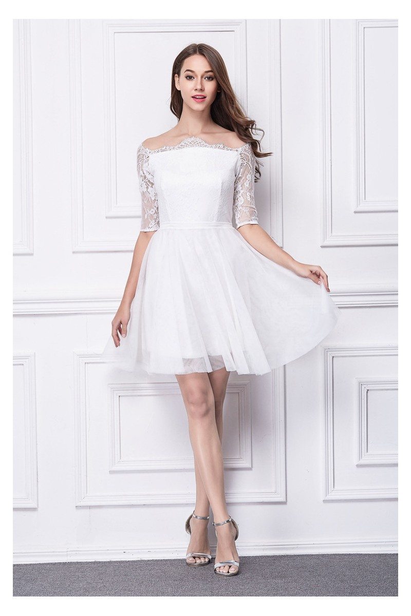 Off the Shoulder Short Dresses